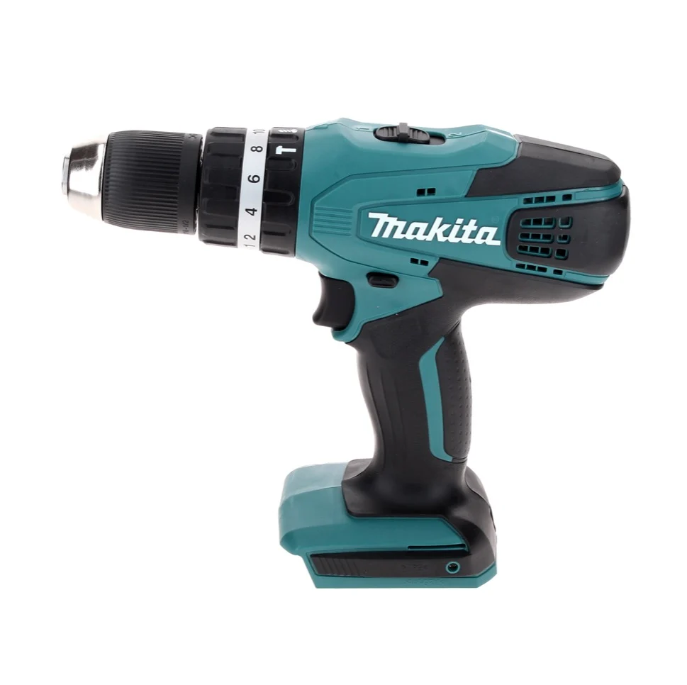 Makita HP 457 DW (serie G) taladro percutor inalámbrico 18 V 42 Nm + 1x baterí 1,5 Ah + cargador + maletín