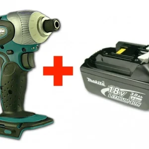 Makita BTD 140 Llave de impacto con baterí Li-ion de 18 V + 1x baterí Makita BL1830 B