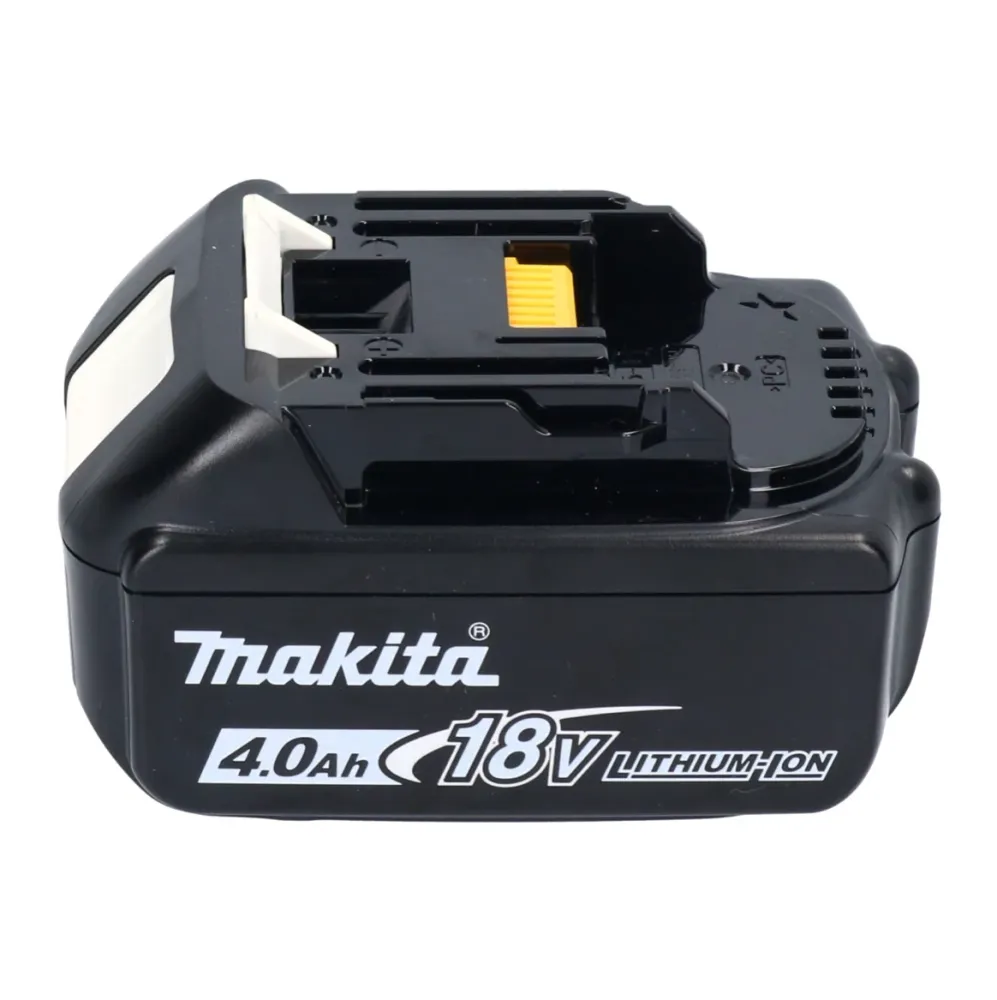Makita DBO 481 M1J Lijadora orbital sin cable 18 V 112 x 102 mm + 1x baterí recargable 4,0 Ah + Makpac - sin cargador