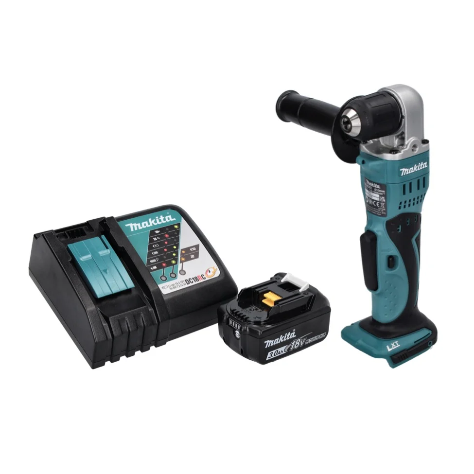 Makita DDA 351 RF1 Taladro angular sin cable 18 V 13,5 Nm + 1x baterí recargable 3,0 Ah + cargador