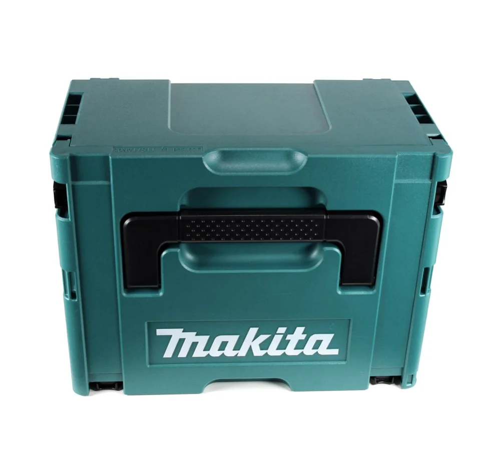 Makita DGA 506 RM1J Amoladora angular sin cable 18 V 125 mm sin escobillas + 1x baterí 4,0 Ah + cargador + Makpac