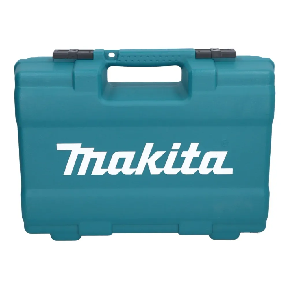 Makita DHP 484 T1X1W taladro percutor inalámbrico 18 V 54 Nm sin escobillas blanco + 1x baterí 5,0 Ah + set de accesorios...