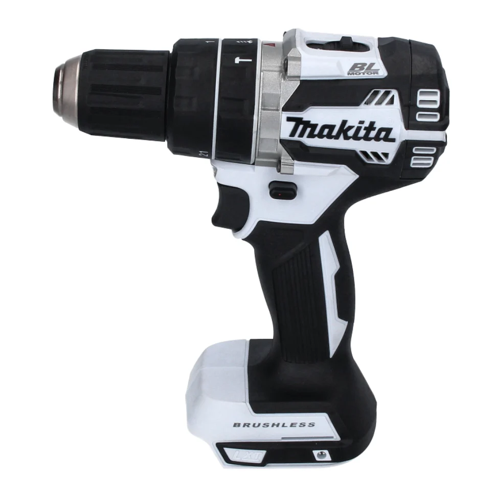 Makita DHP 484 ZW Taladro percutor inalámbrico 18 V 54 Nm blanco Brushless Solo - sin baterí, sin cargador