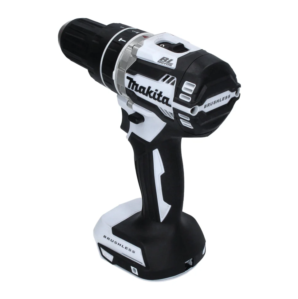 Makita DHP 484 ZW Taladro percutor inalámbrico 18 V 54 Nm blanco Brushless Solo - sin baterí, sin cargador