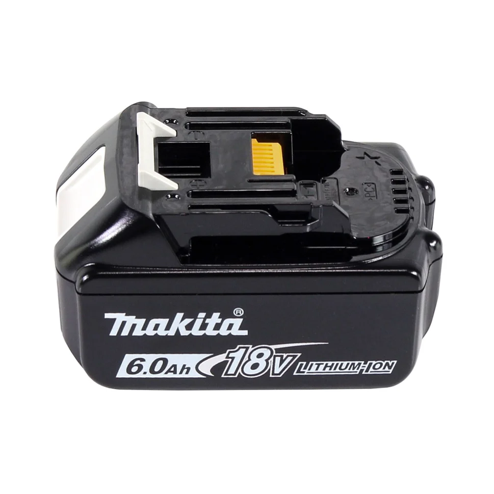 Makita DHP 484 G1 W taladro percutor inalámbrico 18 V 54 Nm sin escobillas blanco + 1x baterí 6,0 Ah - sin cargador
