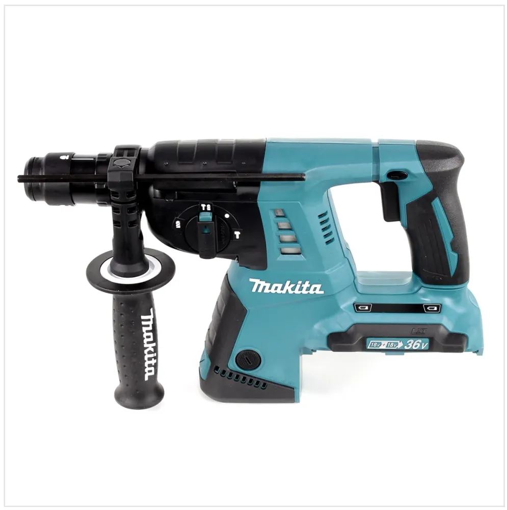 Makita DHR 264 2 x 18 V / 36 V Li-Ion SDS Plus martillo perforador inalámbrico en Makpac 4 con inserto + 2 x baterí de 3,0...