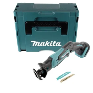 Makita DJR 183 ZJ Sierra de sable baterí 18V en Makpac 2 - Sin baterí, sin cargador incluidos
