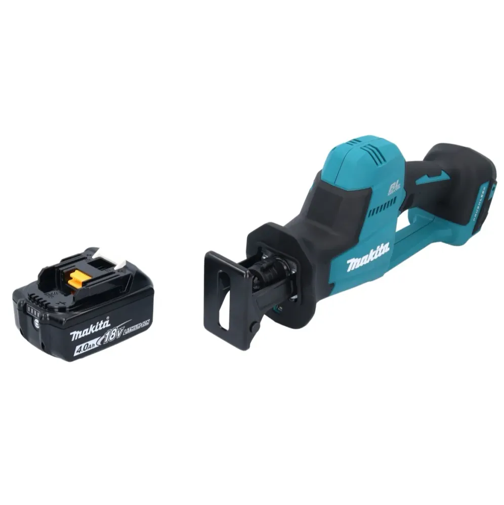 Makita DJR 189 M1 Sierra de sable sin cable 18 V sin escobillas + 1x baterí 4,0 Ah - sin cargador