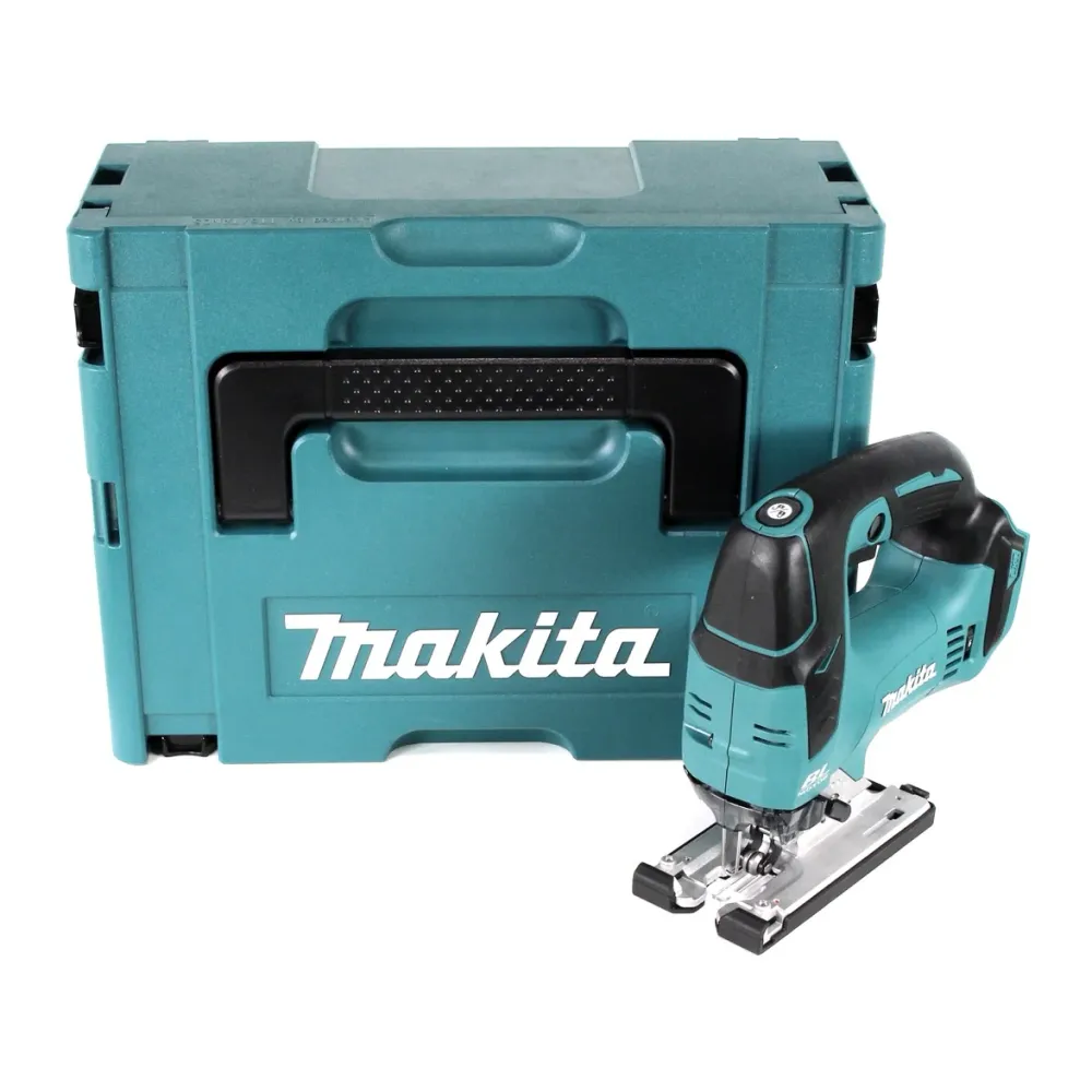 Makita DJV 182 ZJ Sierra caladora baterí 18 V en Makpac 2 - Sin baterí, sin cargador incluidos