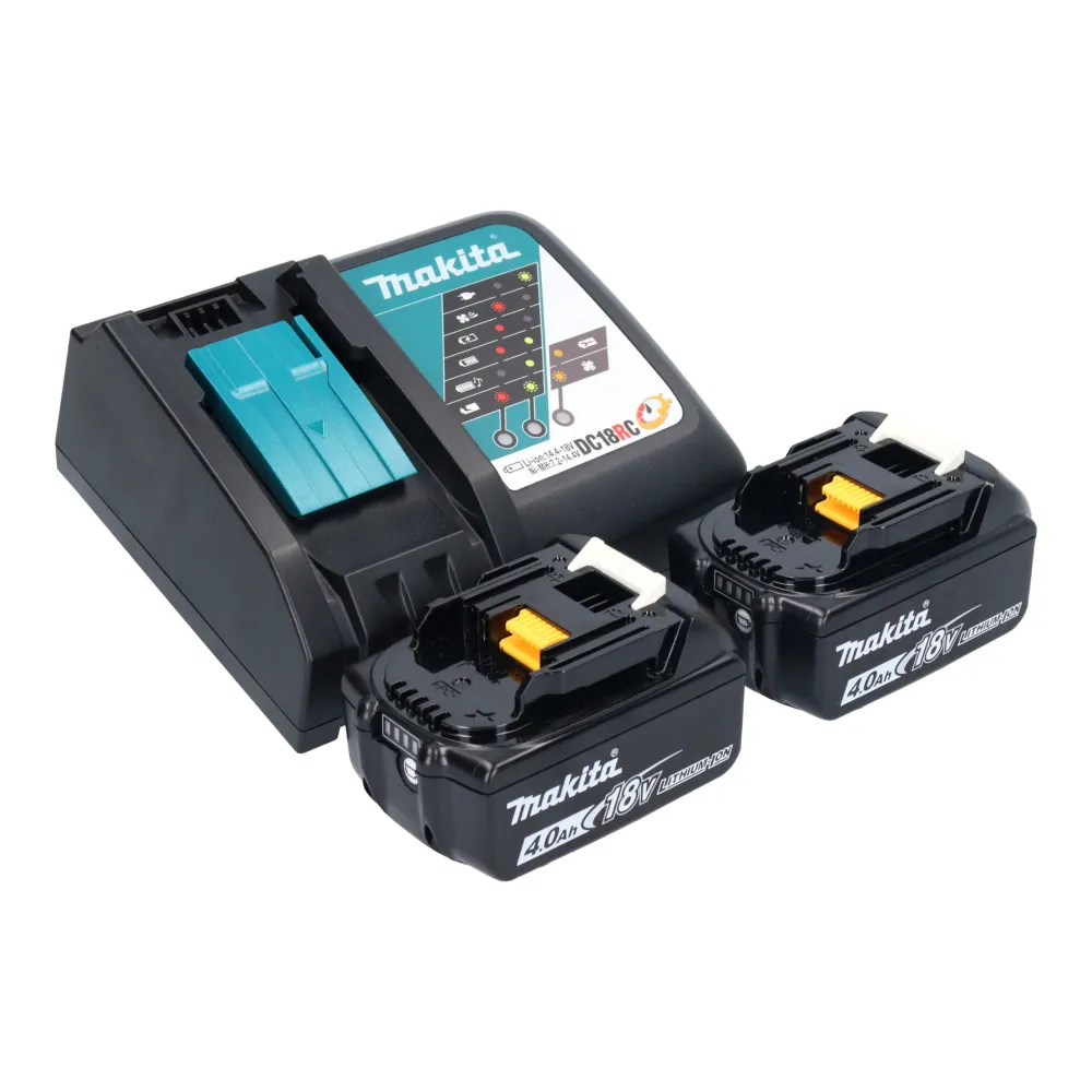 Makita DLX 2278 RMJ kit combinado inalámbrico + taladro de impacto DHP 484 54 Nm + taladro percutor DHR 171 1,2 J + 2x bat...