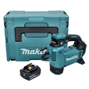 Makita DMP 181 G1J Compresor sin cable 18 V 11,1 bar + 1x baterí recargable 6,0 Ah + Makpac - sin cargador