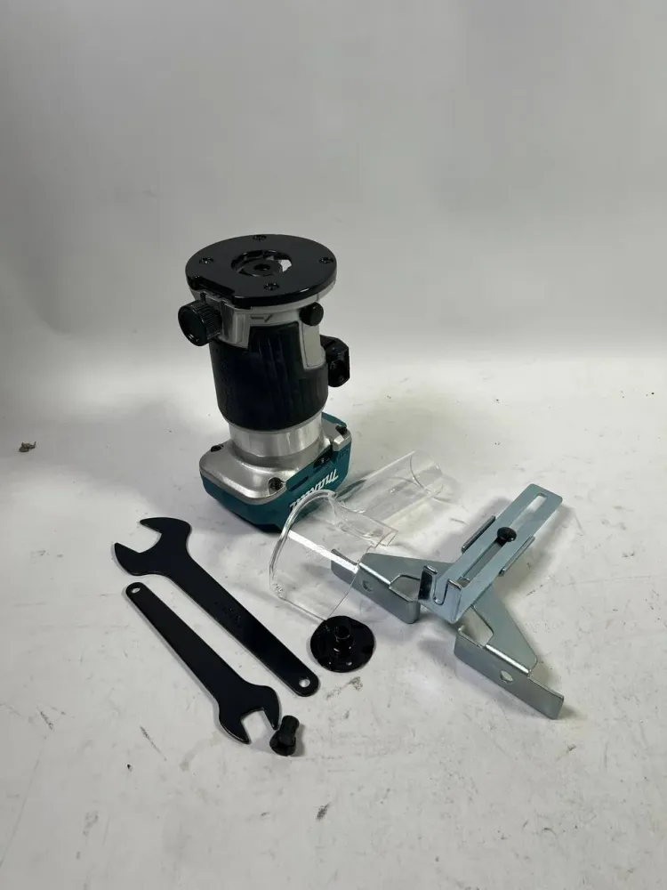 Makita DRT 50 ZJX2 Fresadora multifunción baterí 18V en maletín Makpac 4 - Sin baterí, sin cargador incluidos