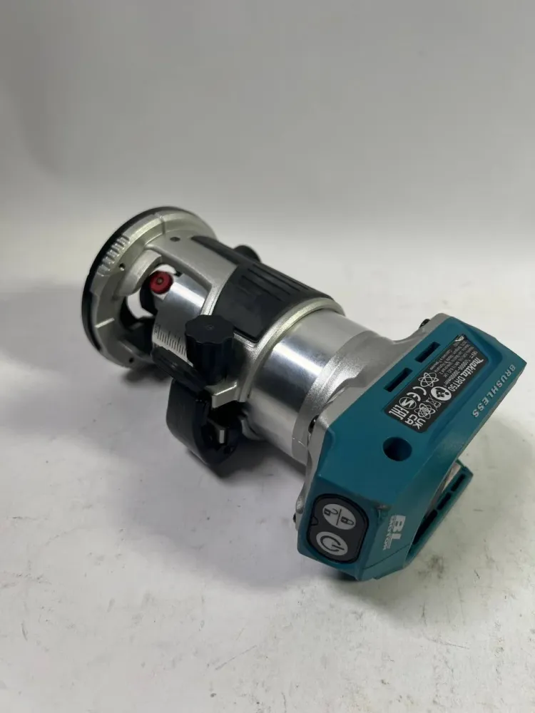 Makita DRT 50 ZJX2 Fresadora multifunción baterí 18V en maletín Makpac 4 - Sin baterí, sin cargador incluidos