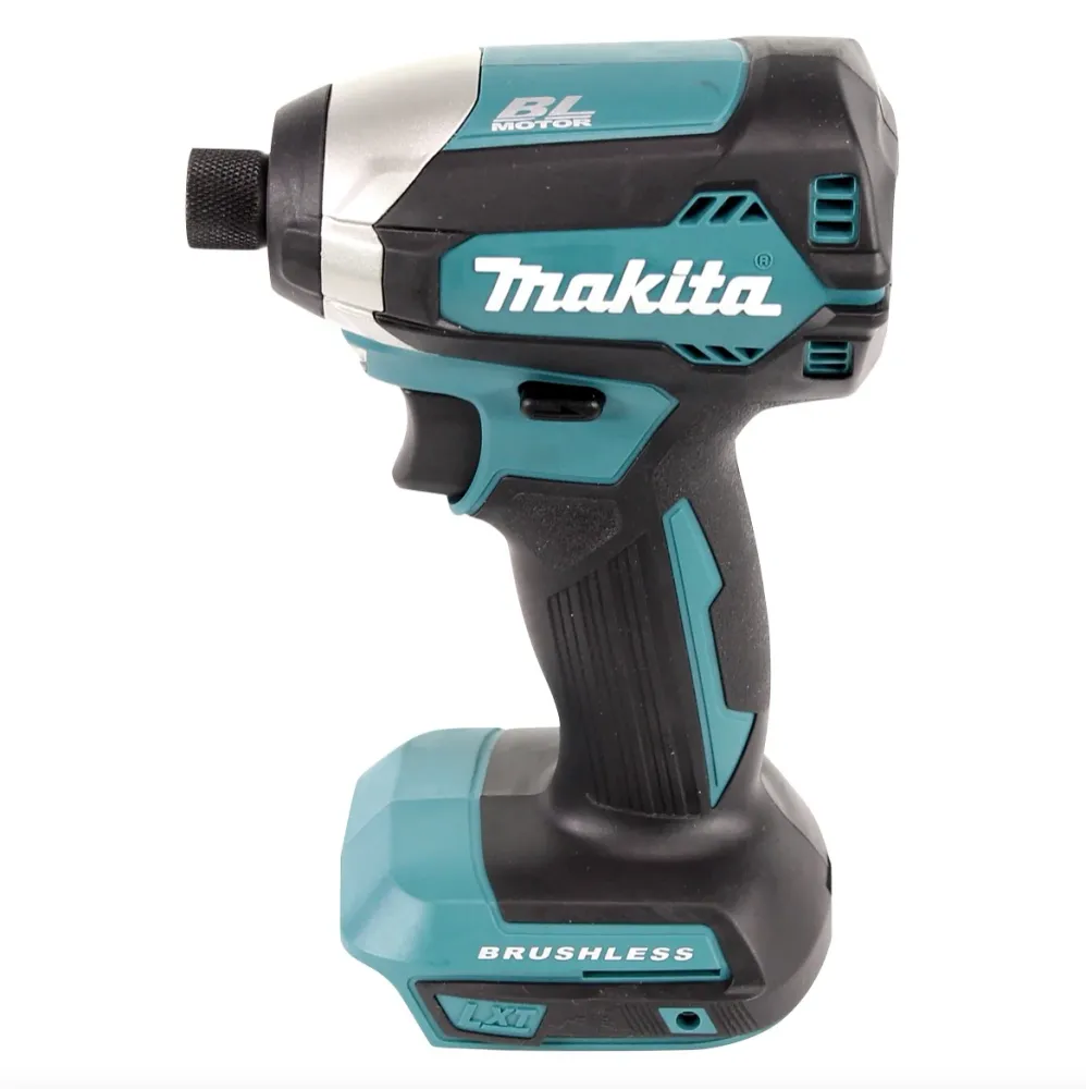 Makita DTD 171 RTX1 llave de impacto inalámbrica 18 V 180 Nm 1/4" sin escobillas + 2x baterías 5,0 Ah + cargador + set de...