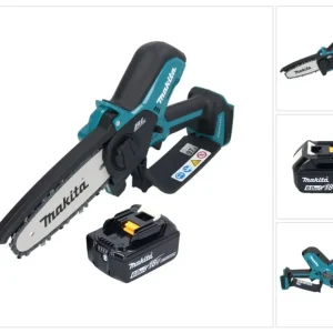 Makita DUC 150 G Motosierra sin cable 18 V 15 cm sin escobillas + 1x baterí 6,0 Ah - sin cargador