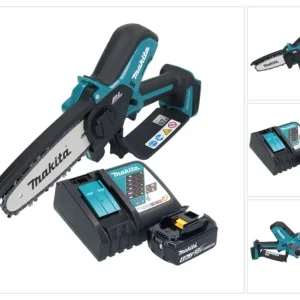 Makita DUC 150 RM motosierra sin cable 18 V 15 cm sin escobillas + 1x baterí 4,0 Ah + cargador