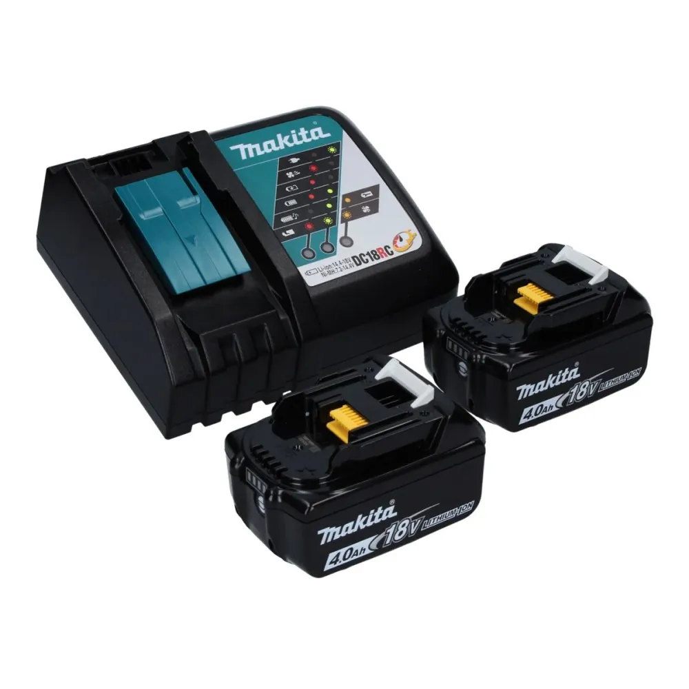 Makita DUC 256 RM Motosierra sin cable 36 V ( 2x 18 V ) Brushless 25 cm + 2x baterí 4.0 Ah + cargador
