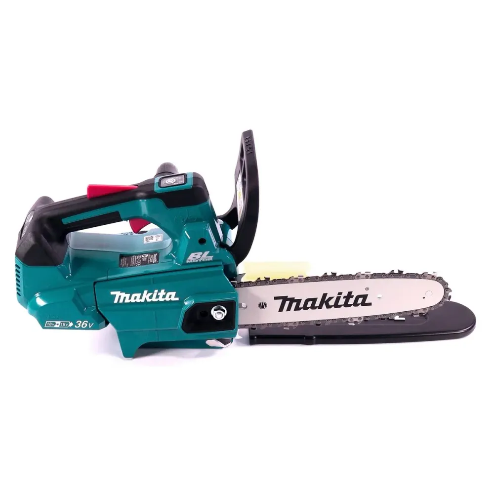 Makita DUC 256 RM Motosierra sin cable 36 V ( 2x 18 V ) Brushless 25 cm + 2x baterí 4.0 Ah + cargador