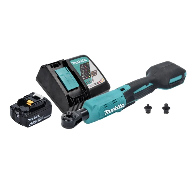 Makita DWR 180 RM1 atornillador de carraca sin cable 18 V 47,5 Nm 1/4" 3/8" + 1x baterí recargable 4,0 Ah + cargador