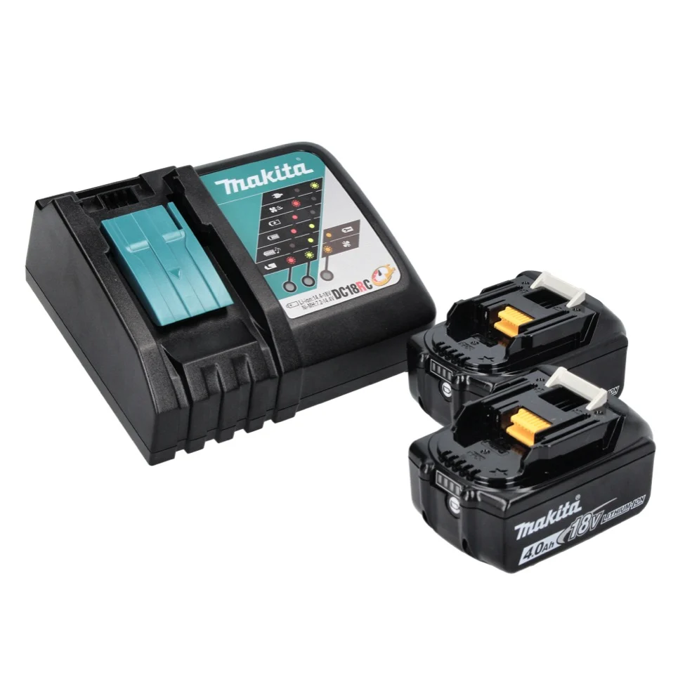 Martillo cincelador sin cable Makita DHR 202 RM 18 V 2.0 J SDS Plus + 2x Baterí 4.0 Ah + Ladegert