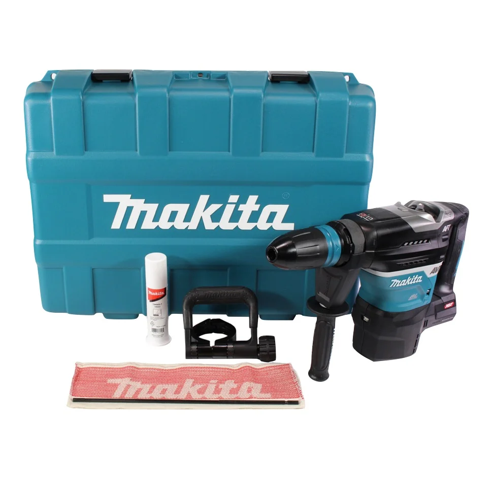 Martillo combinado de baterí Makita HR 005 GZ01 40 V máximo 8.0 J SDS Max Brushless XGT + estuche - sin baterí, sin cargador