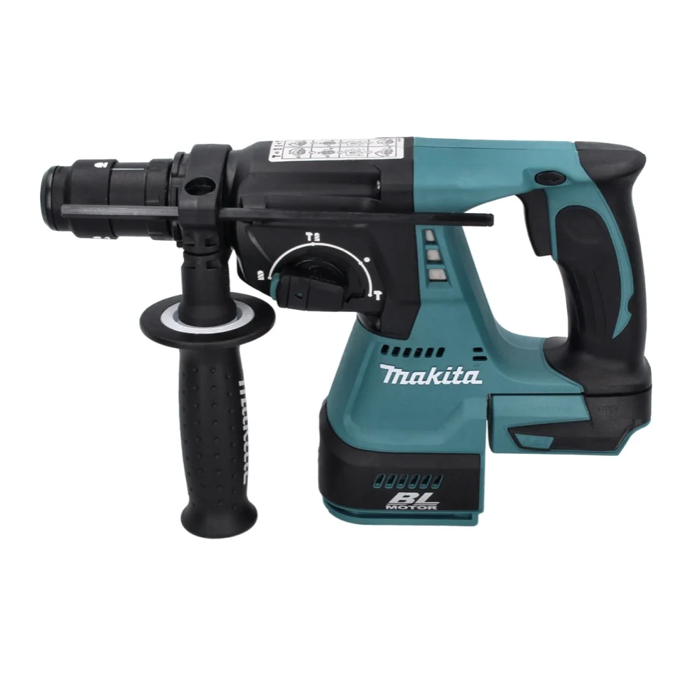 Martillo perforador baterí Makita DHR 243 RG1 18 V SDS plus Brushless + 1x baterí recargable 6.0 Ah + cargador