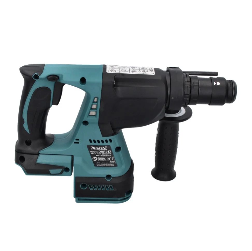 Martillo perforador baterí Makita DHR 243 RG1 18 V SDS plus Brushless + 1x baterí recargable 6.0 Ah + cargador