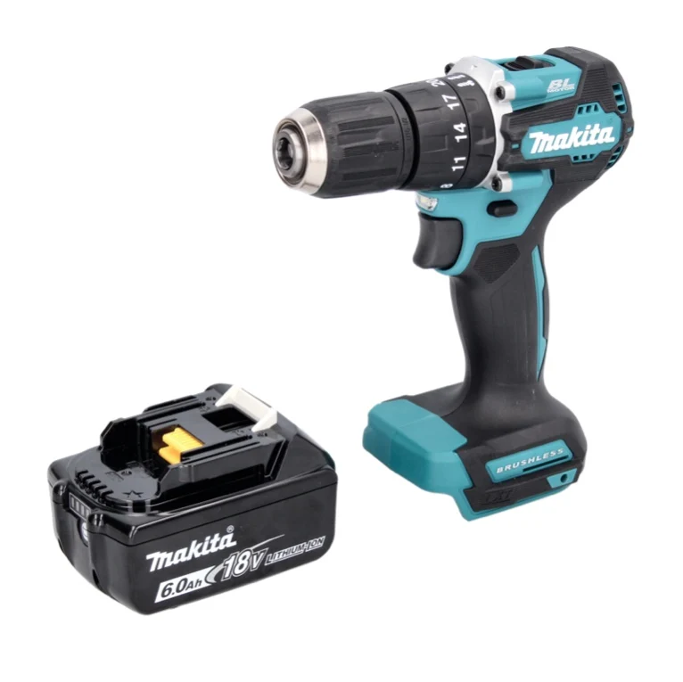 Martillo perforador sin cable Makita DHP 487 G1 18 V 40 Nm + 1x baterí 6,0 Ah - sin cargador