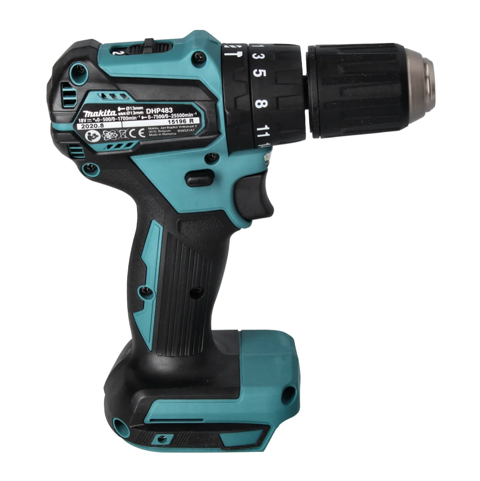 Martillo perforador sin cable Makita DHP 483 T1 18 V 40 Nm + 1x baterí 5.0 Ah - sin cargador