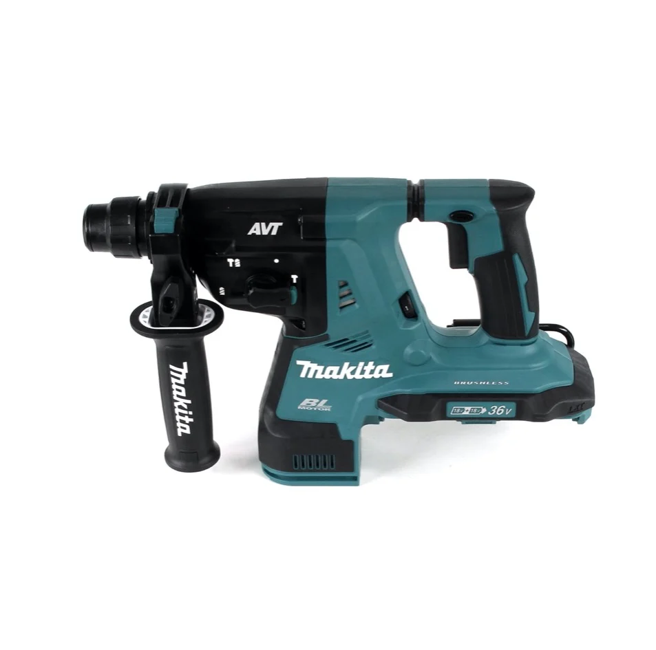 Martillo perforador sin cable Makita DHR 280 G 36 V ( 2x 18 V ) 2,8 J SDS-plus Brushless + 2x baterí recargable 6,0 Ah - s...