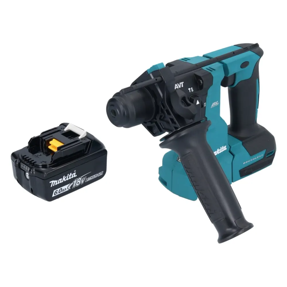 Martillo perforador sin cable Makita DHR 183 G1 18 V 1,7 J SDS plus + 1x baterí 6,0 Ah - sin cargador