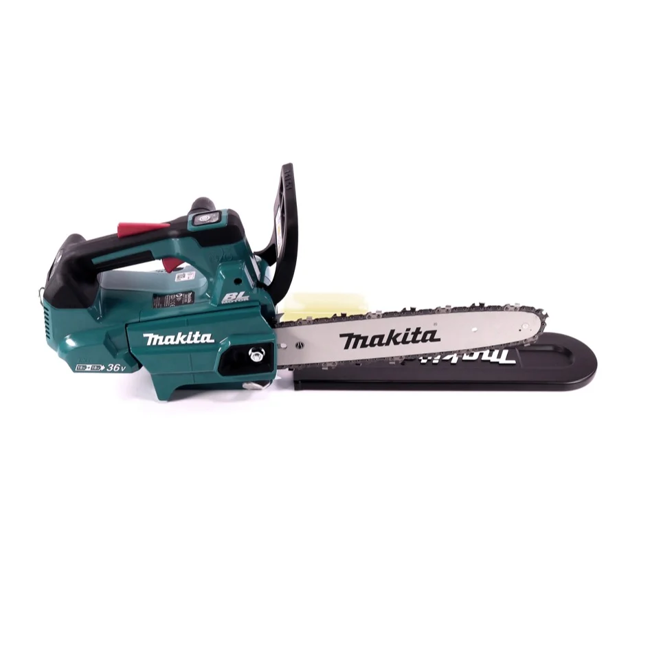 Motosierra baterí Makita DUC 306 PT 36 V (2x 18 V) sin escobillas 30 cm + 2x baterías 5,0 Ah + cargador doble