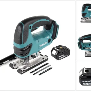 Sierra de calar sin cable Makita DJV 180 G1 18V + 1x baterí 6.0 Ah - sin cargador
