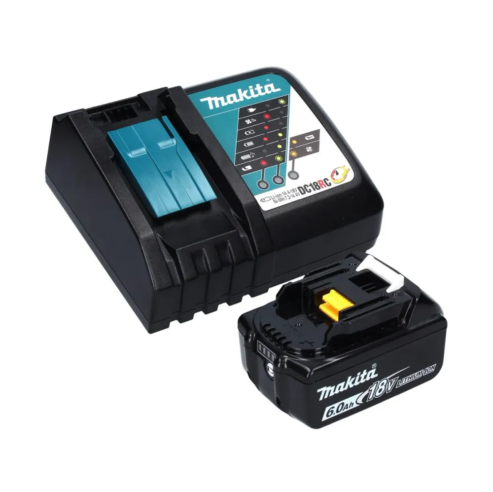 Sierra de calar sin cable Makita DJV 181 RG1J 18 V + 1x Baterí 6,0 Ah + Cargador + Maletín Makpac