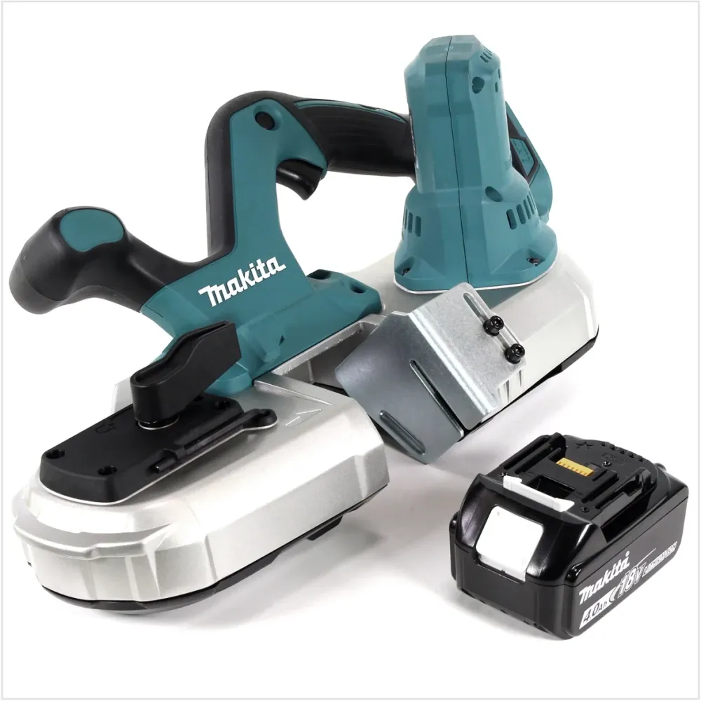 Sierra de cinta inalámbrica Makita DPB 182 M1 18V LXT + 1x baterí 4.0Ah Li-Ion con pantalla LED