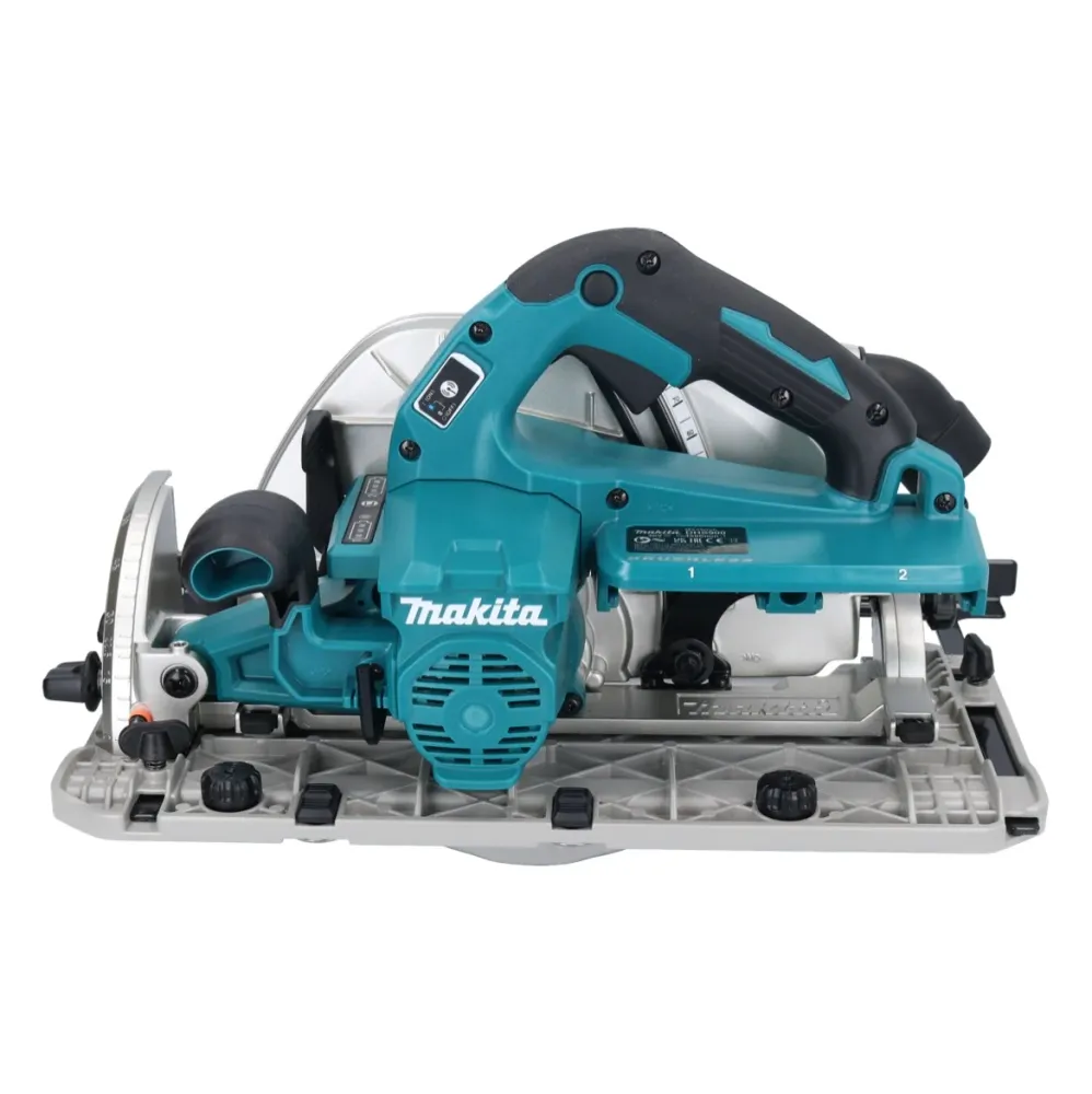 Sierra circular baterí Makita DHS 900 G2U 36 V (2x 18 V) 235 mm sin escobillas + 2x baterí 6,0 Ah + adaptador Bluetooth -...