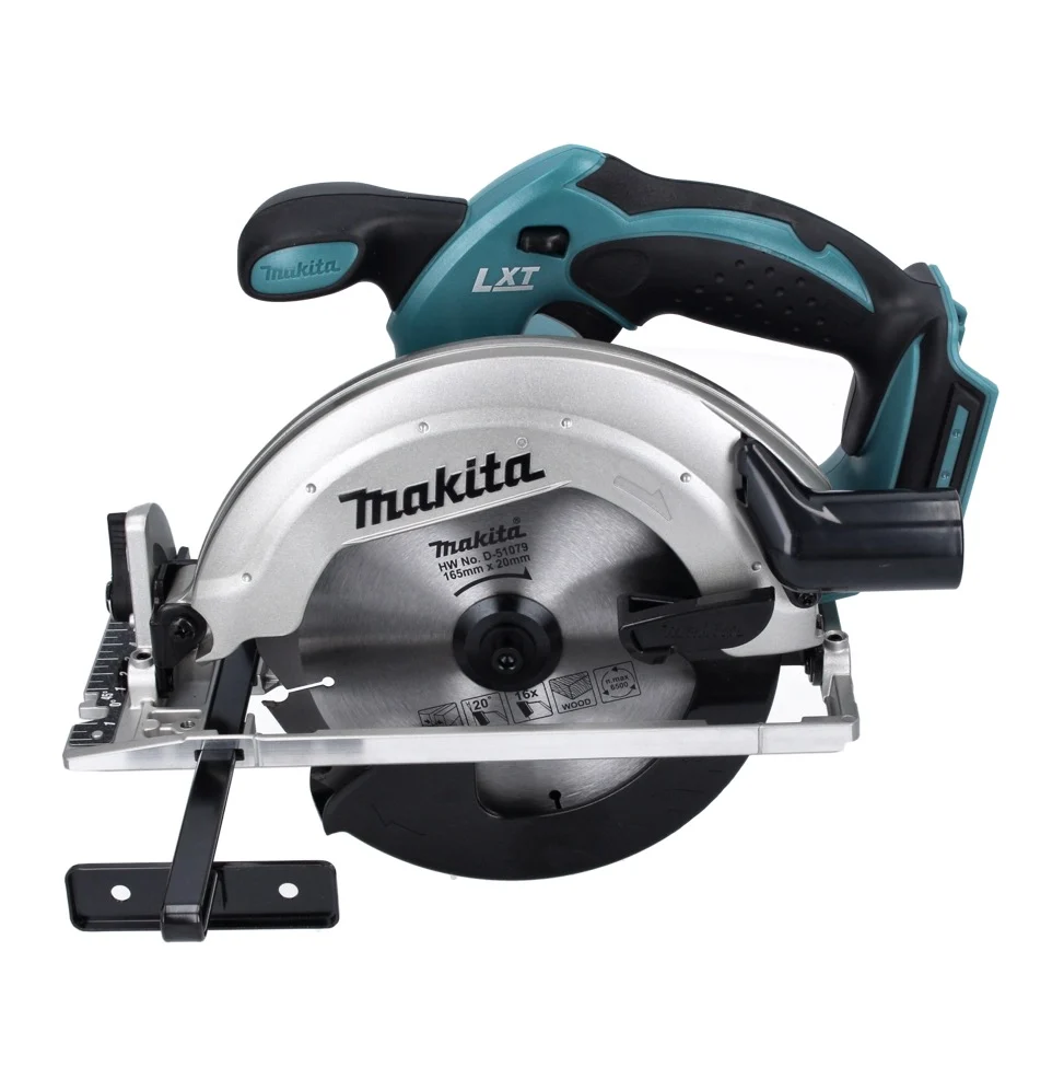 Sierra circular sin cable Makita DSS 611 RGJ 18 V 165 mm + 2x baterías 6,0 Ah + cargador + maletín Makpac