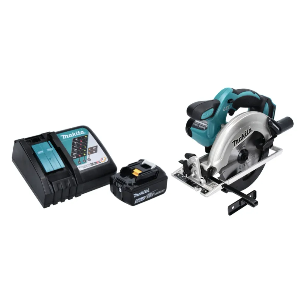 Sierra circular sin cable Makita DSS 611 RG1 18 V 165 mm + 1x Baterí 6.0 Ah + Cargador