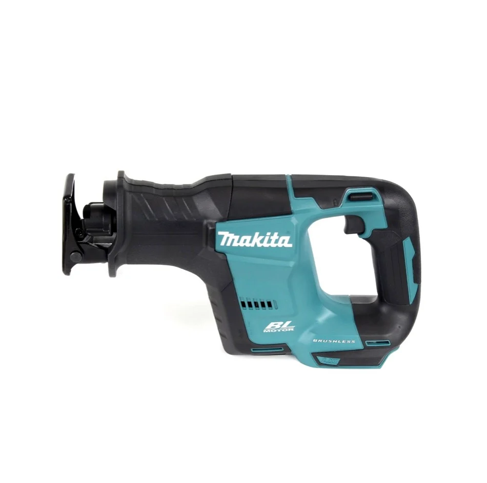 Sierra de sable baterí Makita DJR 188 T1J 18 V sin escobillas + 1x baterí 5.0 Ah + 5x hoja de sierra Metal Madera + Makpac...