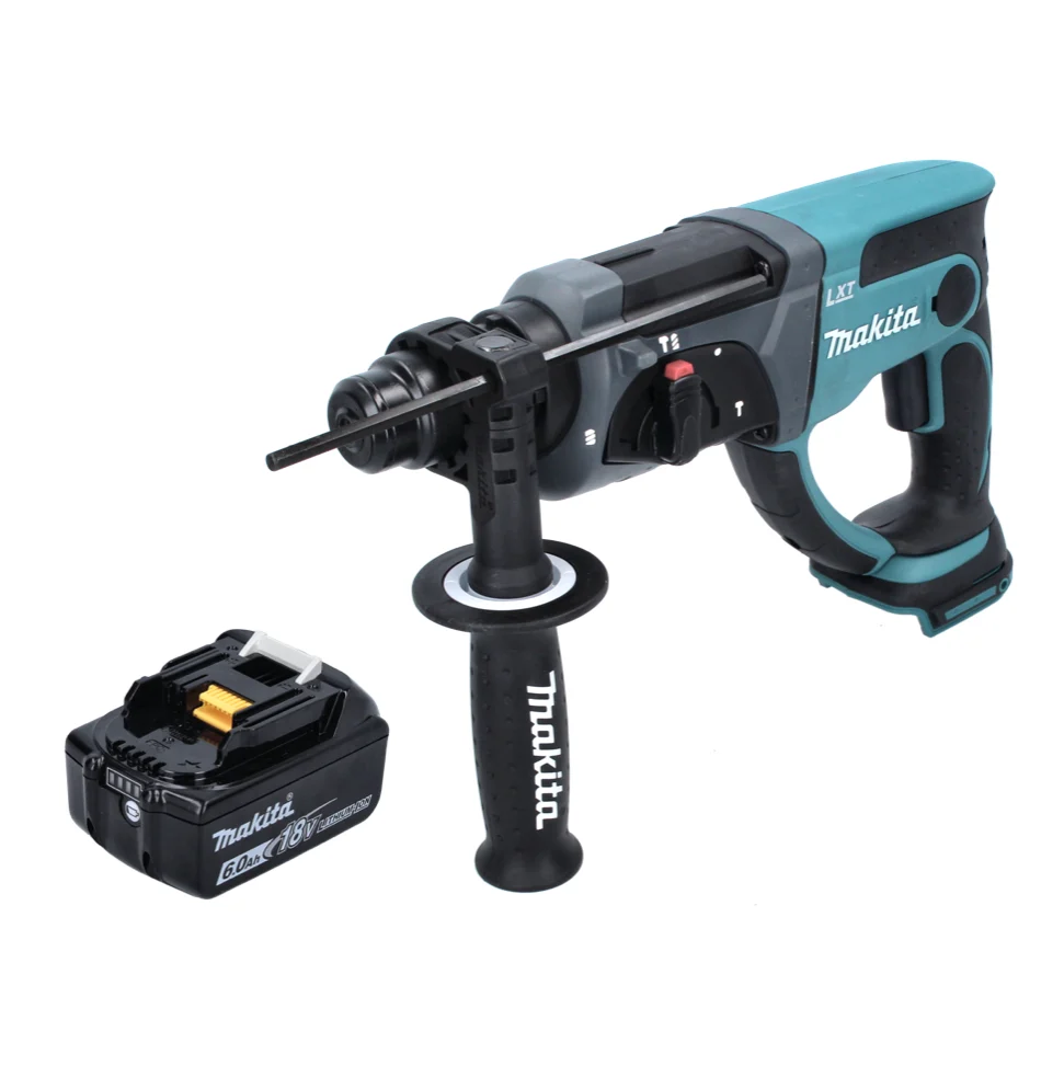 Taladro atornillador baterí Makita DHR 202 G1 18 V 2.0 J SDS Plus + 1x baterí 6.0 Ah - sin cargador