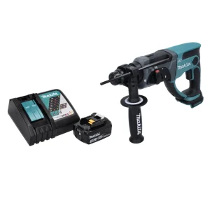 Taladro atornillador baterí Makita DHR 202 RF1 18 V 2.0 J SDS Plus + 1x baterí 3.0 Ah + cargador