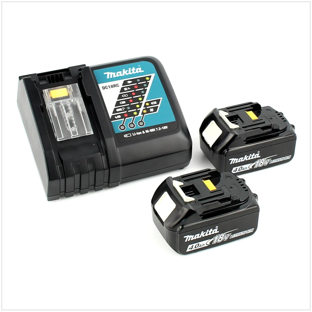 Taladro atornillador inalámbrico Makita DDF 451 RMJ 18 V 80 Nm + 2 baterías 4,0 Ah + cargador en Makpac