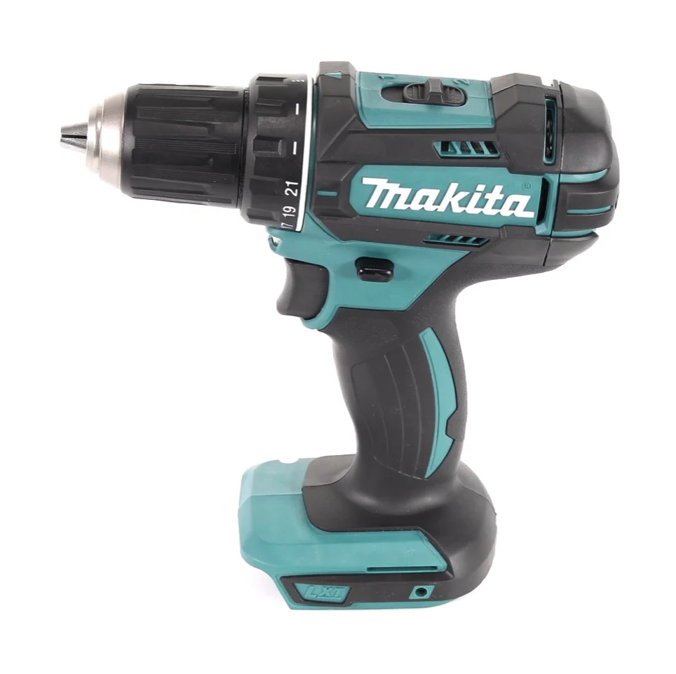 Taladro atornillador inalámbrico Makita DDF 482 Z 18 V 62 Nm + juego de llaves de vaso de 26 piezas - sin baterí, sin carg...