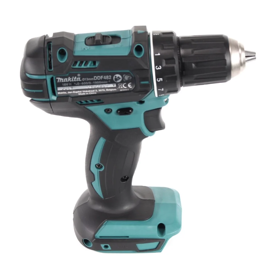 Taladro atornillador inalámbrico Makita DDF 482 Z 18 V 62 Nm + juego de llaves de vaso de 26 piezas - sin baterí, sin carg...