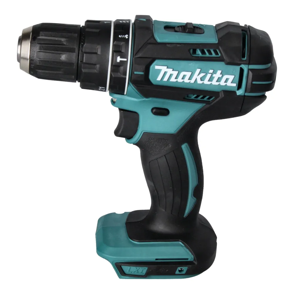 Taladro de percusión inalámbrico Makita DHP 482 SF1J-R 18 V 62 Nm + 1x baterí recargable 3,0 Ah + cargador + RHINO