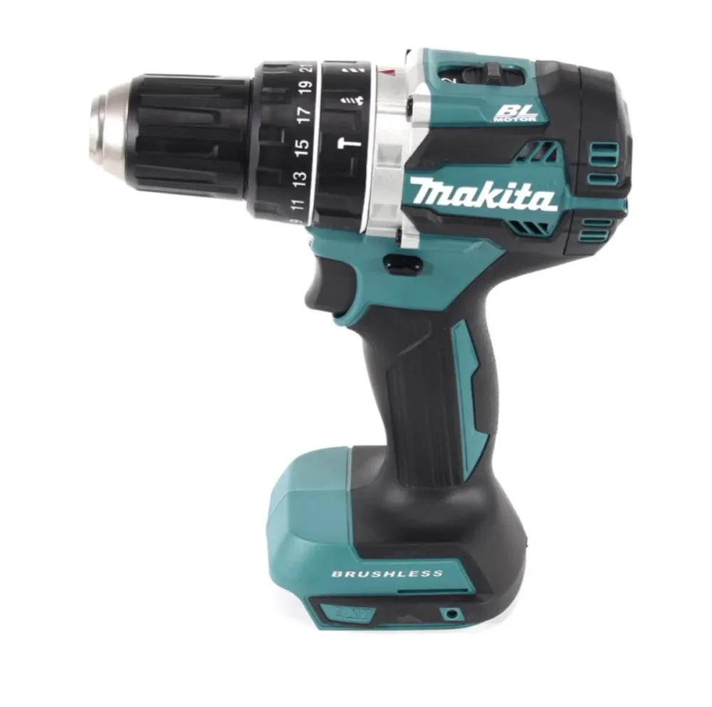 Taladro de percusión sin cable Makita DHP 484 RG1 18 V 54 Nm sin escobillas + 1x baterí recargable 6,0 Ah + cargador