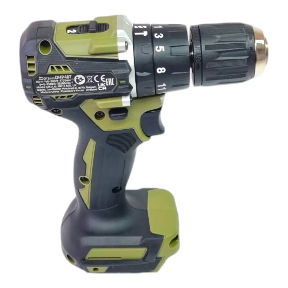 Taladro de percusión sin cable Makita DHP 487 T1O 18 V 40 Nm sin escobillas serie Outdoor Adventure + 1x baterí recargable...