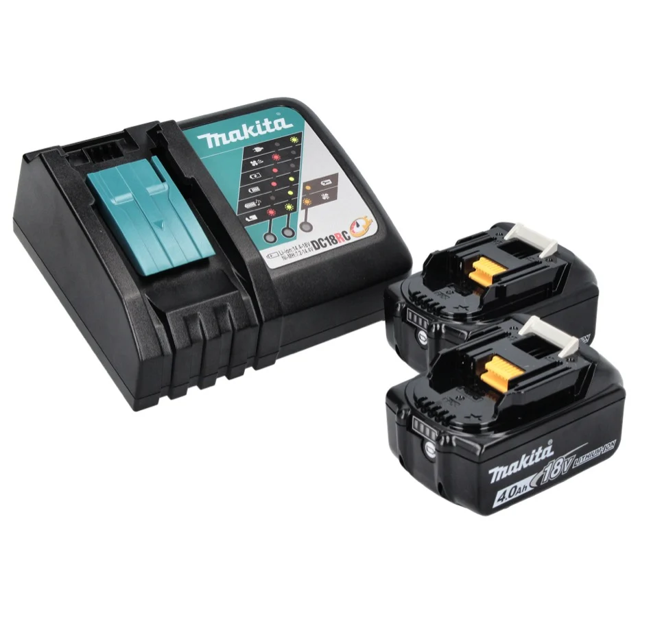 Taladro de percusión sin cable Makita DHP 485 RM 18 V 50 Nm sin escobillas + 2x baterí recargable 4,0 Ah + cargador