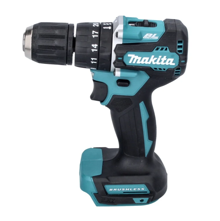 Taladro de percusión sin cable Makita DHP 487 RA 18 V 40 Nm sin escobillas + 2x baterí recargable 2,0 Ah + cargador