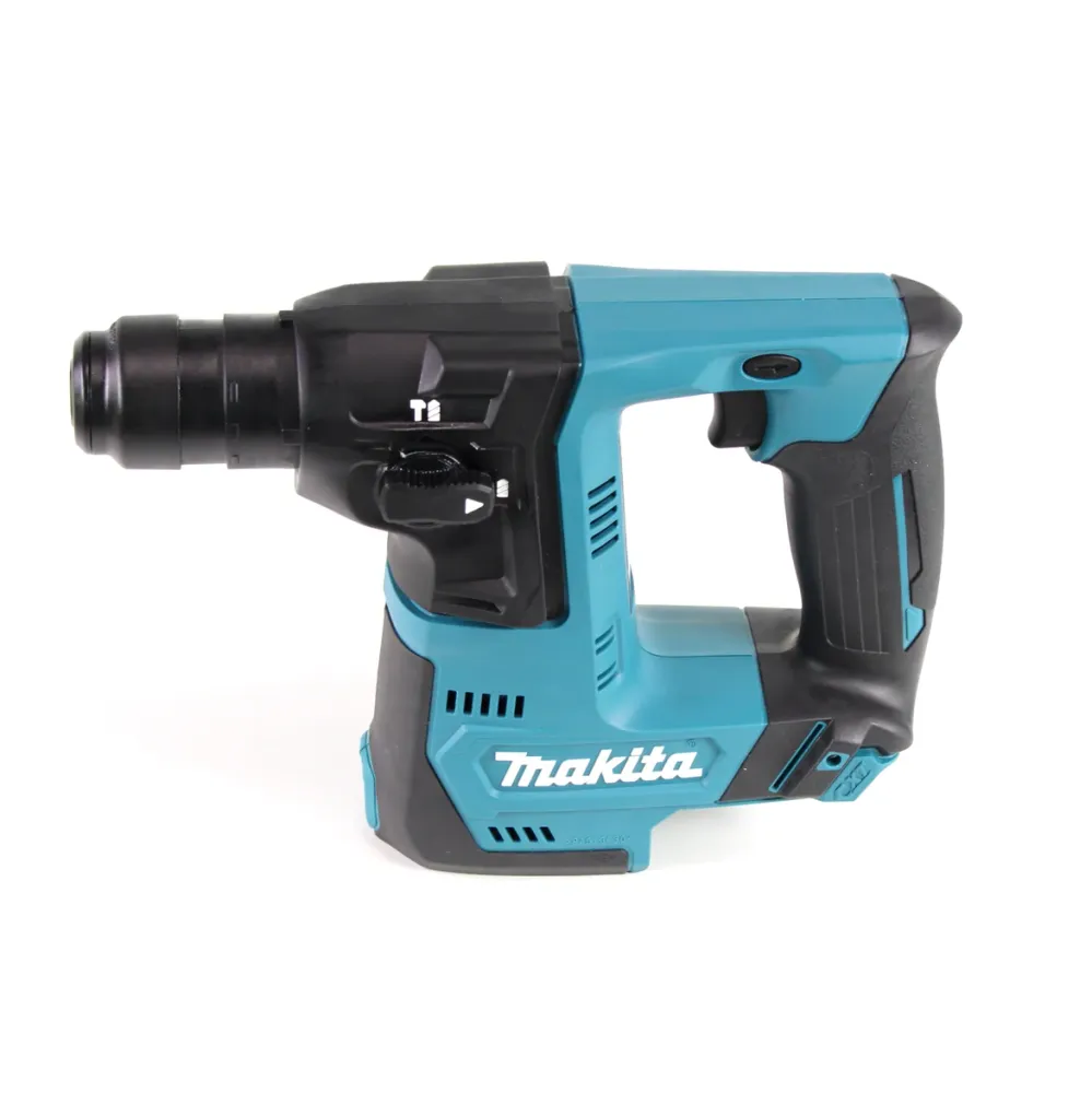Taladro percutor baterí Makita HR 140 DSME1 10,8 V SDS-Plus en maletín + juego de accesorios de 64 piezas + 2 baterías de...